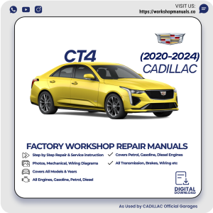 Cadillac CT4 Workshop Manual 2020-2024 PDF Download