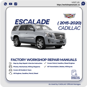 Cadillac Escalade Workshop Manual 2015-2020 PDF Download