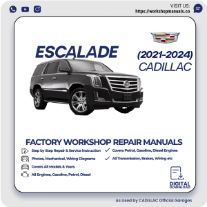 Cadillac Escalade Workshop Manual 2021-2024 PDF Download