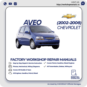 Chevrolet Aveo Workshop Manual 2002-2006 PDF Download
