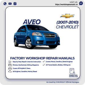 Chevrolet Aveo Workshop Manual 2007-2010 PDF Download