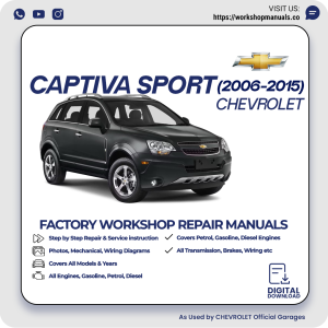 Chevrolet Captiva Sport Workshop Manual 2006-2015 PDF Download