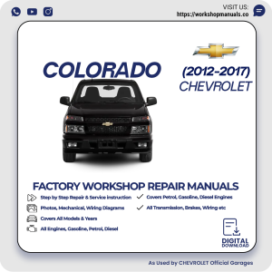 Chevrolet Colorado Workshop Manual 2012-2017 PDF Download