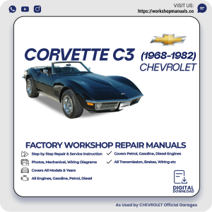 Chevrolet Corvette C3 Workshop Manual 1968-1982 PDF Download
