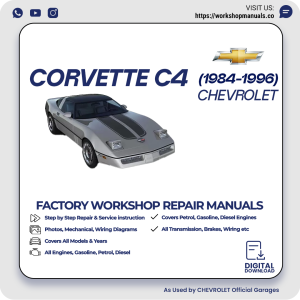 Chevrolet Corvette C4 Workshop Manual 1984-1996 PDF Download