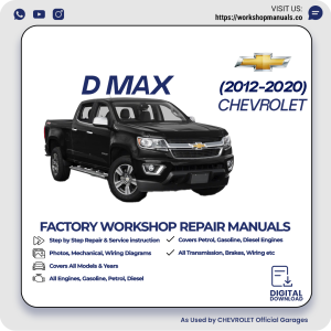 Chevrolet D-Max Workshop Manual 2012-2020 PDF Download
