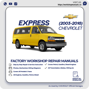 Chevrolet Express Workshop Manual 2003-2016 PDF Download