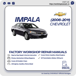 Chevrolet Impala Workshop Manual 2006-2011 PDF Download