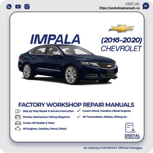 Chevrolet Impala Workshop Manual 2016-2020 PDF Download