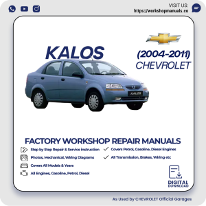 Chevrolet Kalos Workshop Manual 2004-2011 PDF Download