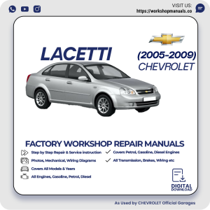 Chevrolet Lacetti Workshop Manual 2005-2009 PDF Download