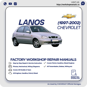Chevrolet Lanos Workshop Manual 1997-2002 PDF Download