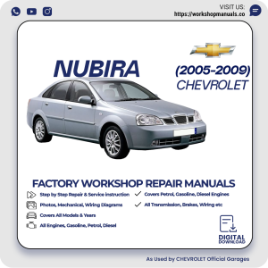 Chevrolet Nubira Workshop Manual 2005-2009 PDF Download