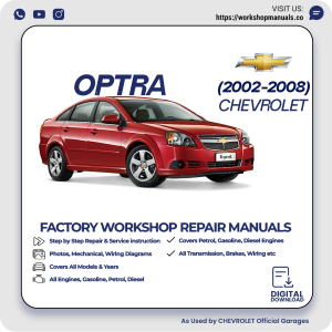 Chevrolet Optra Workshop Manual 2002-2008 PDF Download