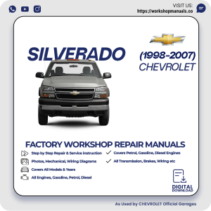 Chevrolet Silverado Workshop Manual 1998-2007 PDF Download
