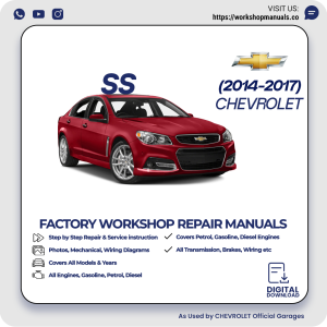 Chevrolet SS Workshop Manual 2014-2017 PDF Download