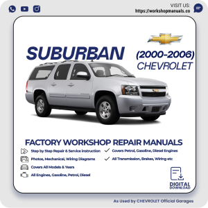 Chevrolet Suburban Workshop Manual 2000-2006 PDF Download