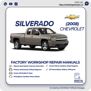 Chevrolet Silverado GMC Sierra Workshop Service Repair Manual 2008 PDF Download