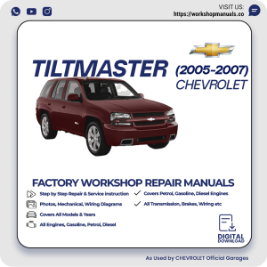 Chevrolet Tiltmaster Workshop Manual 2005-2007 PDF Download