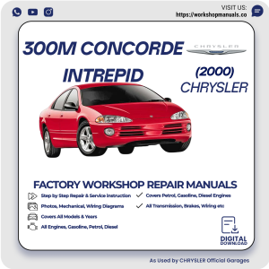 Chrysler 300M Concorde Intrepid Workshop Service Repair Manual 2000 PDF Download