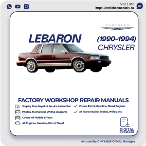 Chrysler LeBaron Workshop Manual 1990-1994 PDF Download