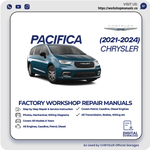 Chrysler Pacifica Workshop Manual 2021-2024 PDF Download