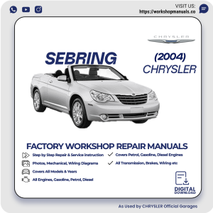 Chrysler Sebring Workshop Service Repair Manual 2004 PDF Download