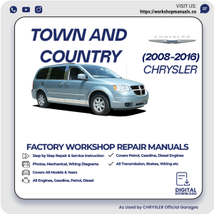 Chrysler Town and Country Workshop Manual 2008-2016 PDF Download