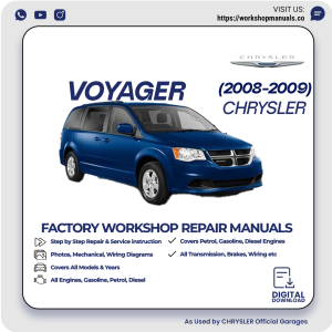 Chrysler Voyager Workshop Service Manual 2008-2009 PDF Download