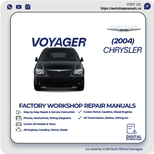 Chrysler Voyager Workshop Service Repair Manual 2004 PDF Download