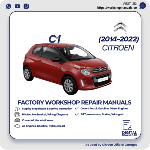 Citroen C1 Workshop Manual 2014-2022 PDF Download