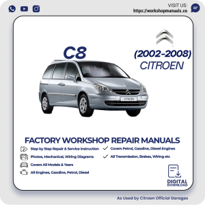 Citroen C8 Workshop Manual 2002-2008 PDF Download