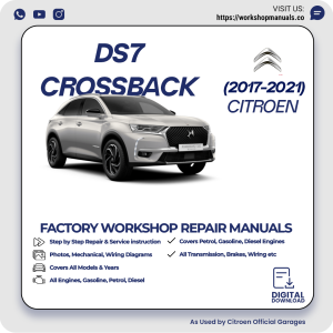 Citroen DS7 Crossback Workshop Manual 2017-2021 PDF Download
