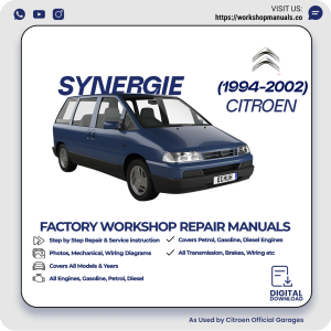 Citroen Synergie Workshop Manual 1994-2002 PDF Download