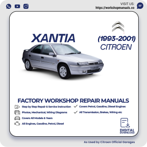 Citroen Xantia Workshop Manual 1993-2001 PDF Download