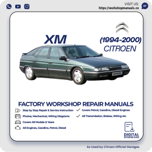 Citroen XM Workshop Manual 1994-2000 PDF Download