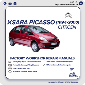 Citroen Xsara Picasso Workshop Manual 1999-2012 PDF Download