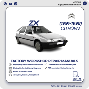 Citroen ZX Workshop Manual 1991-1998 PDF Download