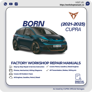 Cupra Born Workshop Manual 2021-2023 PDF Download