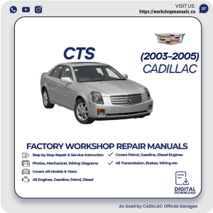 Cadillac CTS Workshop Manual 2003-2005 PDF Download