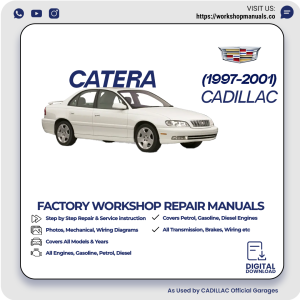 Cadillac Catera Workshop Manual 1997-2001 PDF Download