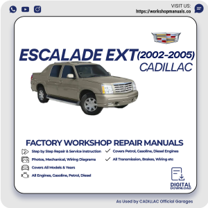 Cadillac Escalade EXT Workshop Manual 2002-2005 PDF Download