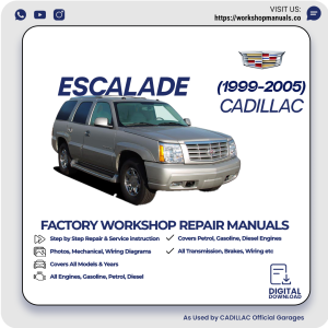 Cadillac Escalade Workshop Manual 1999-2005 PDF Download