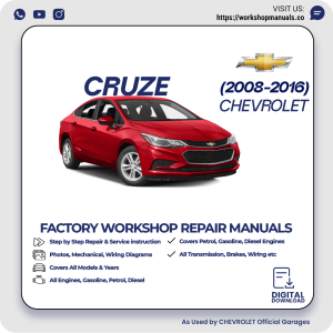 Chevrolet Cruze Workshop Repair Manual 2008-2016 PDF Download