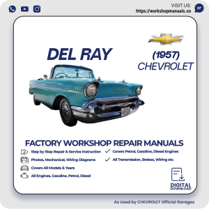 Chevrolet Del Ray Workshop Repair Manual 1957 PDF Download