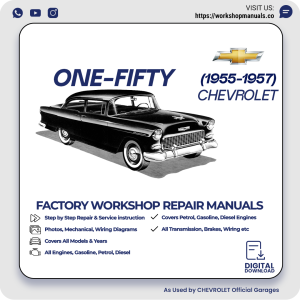 Chevrolet One-Fifty Workshop Repair Manual PDF Download