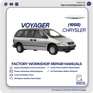 Chrysler Voyager Workshop Service Repair Manual 1998 PDF Download