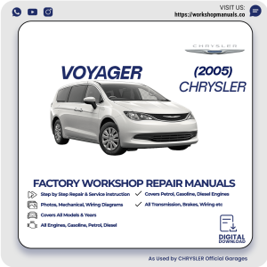Chrysler Voyager Workshop Service Repair Manual 2005 PDF Download