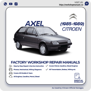 Citroen Axel Workshop Repair Manual 1985-1989 PDF Download