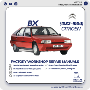 Citroen BX Workshop Repair Manual 1982-1994 PDF Download